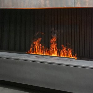 Электрический паровой очаг Schones Feuer 3D FireLine 800 PRO черный