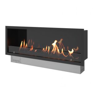 Автоматический биокамин встраиваемый в нишу SteelHeat PREMIUM 1400