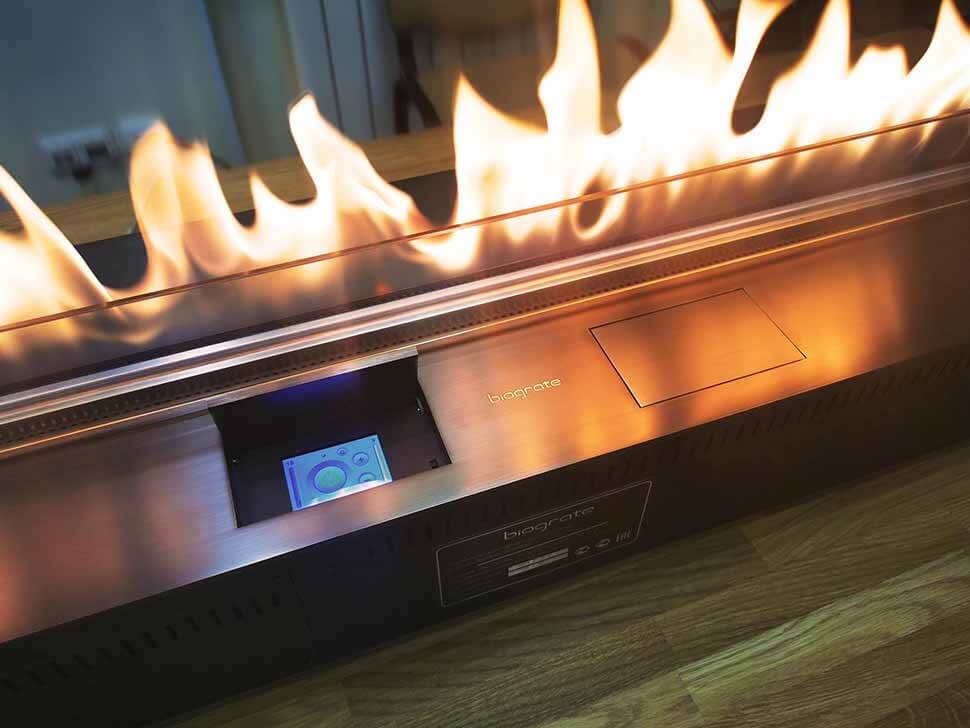 Автоматический биокамин SmartFire L 1200 Biograte