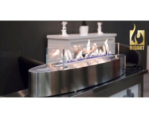 Автоматический биокамин BioArt ABC Fireplace ELLIPSE 1000