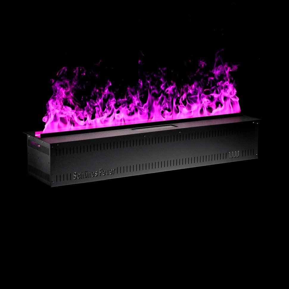 Электрический паровой камин Schones Feuer 3D Hot Line 600 черный